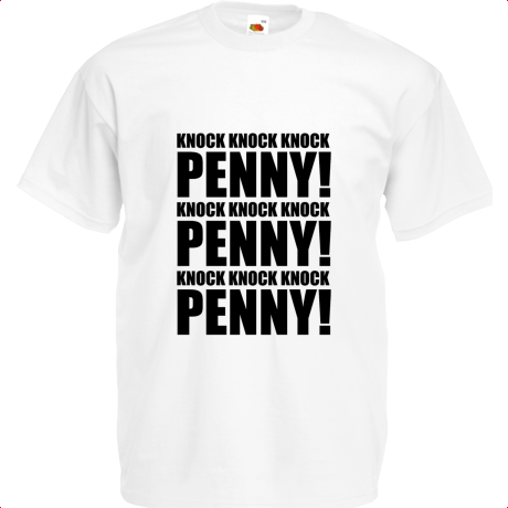 Koszulka dziecięca „Knock Knock Knock Penny”