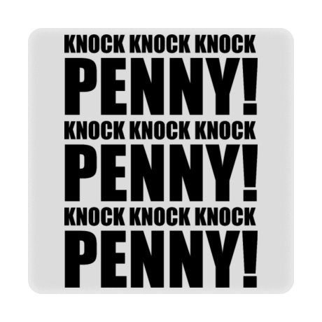 Magnes „Knock Knock Knock Penny”