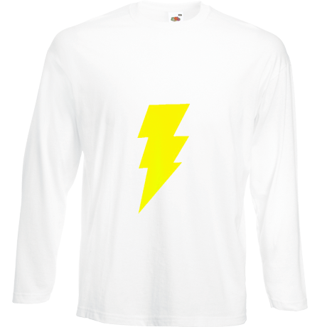 Koszulka z długim rękawem „Captain Marvel Flash Logo”