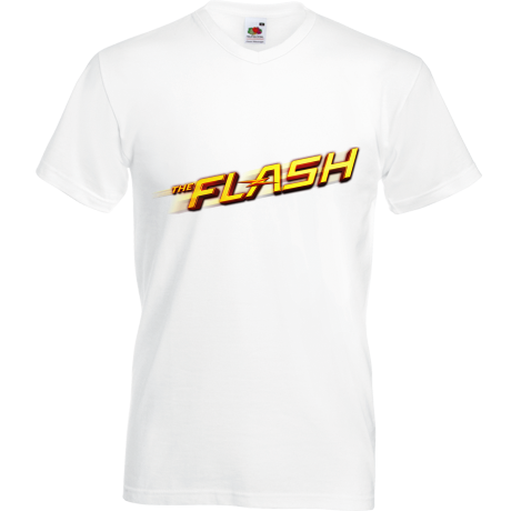 Koszulka w serek „The Flash Logo”