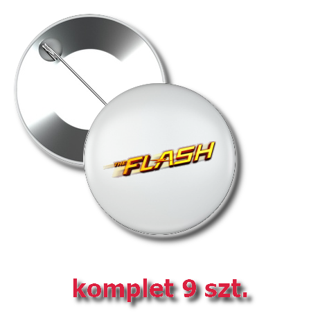 Przypinka „The Flash Logo”