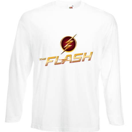 Koszulka z długim rękawem „The Flash Logo 2”