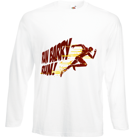 Koszulka z długim rękawem „Run Barry Run”