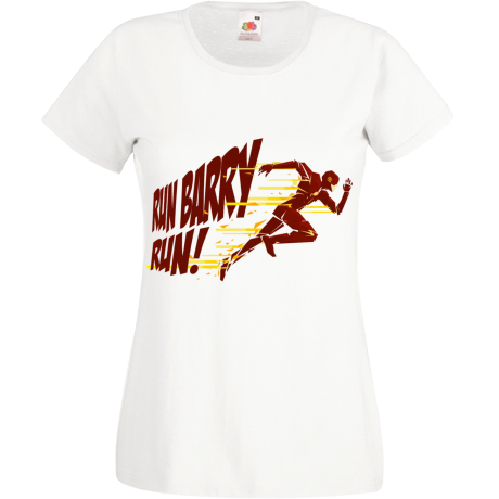 Koszulka damska „Run Barry Run”