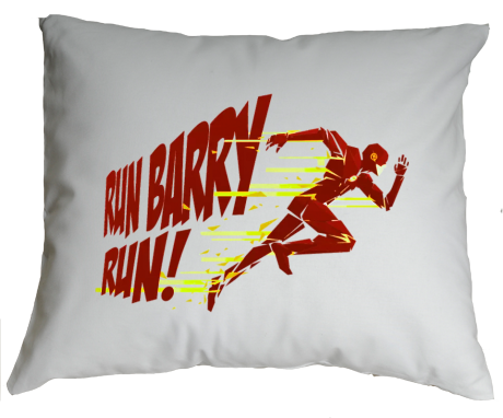 Poduszka „Run Barry Run”