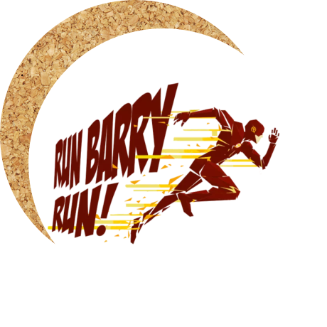 Podkładka pod kubek „Run Barry Run”