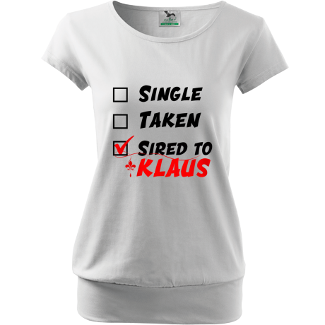 Koszulka City „Sired to Klaus”