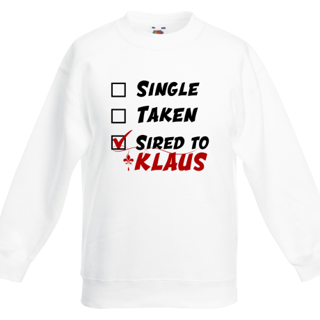 Bluza dziecięca „Sired to Klaus”