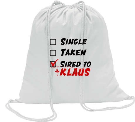Worko-plecak „Sired to Klaus”