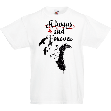 Koszulka dla malucha „Always and Forever”