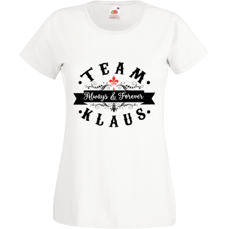 Koszulka damska „Team Klaus”