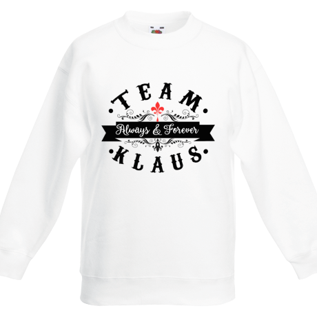 Bluza dziecięca „Team Klaus”