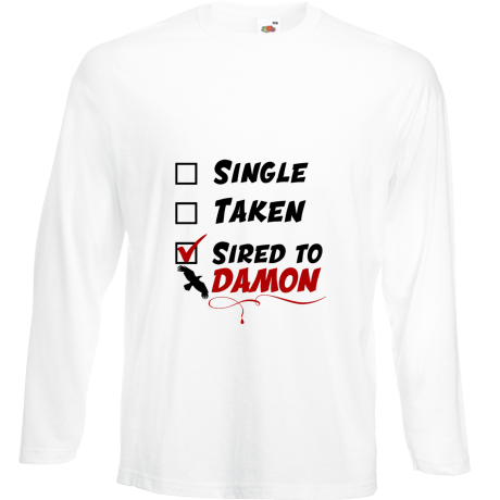 Koszulka z długim rękawem „Sired to Damon”