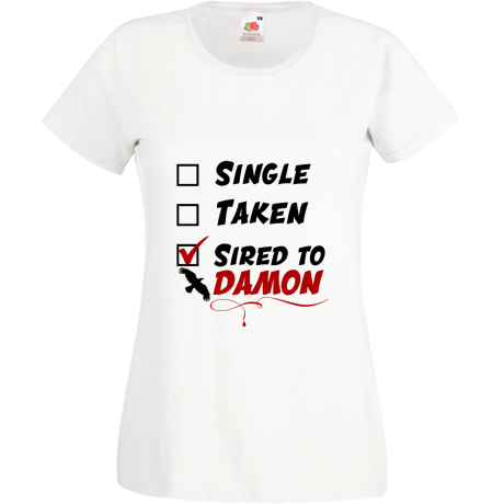 Koszulka damska „Sired to Damon”