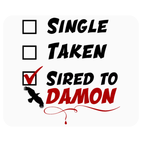 Podkładka pod mysz „Sired to Damon”