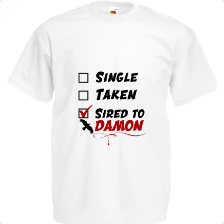 Koszulka dziecięca „Sired to Damon”