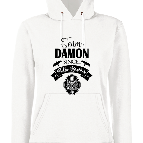Bluza damska z kapturem „Team Damon”