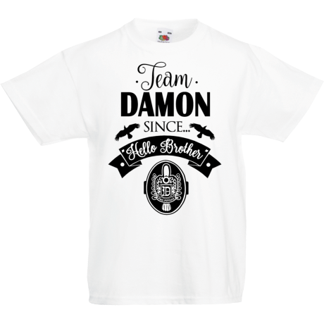 Koszulka dla malucha „Team Damon”