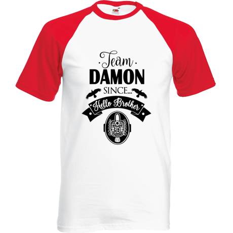 Koszulka bejsbolówka „Team Damon”