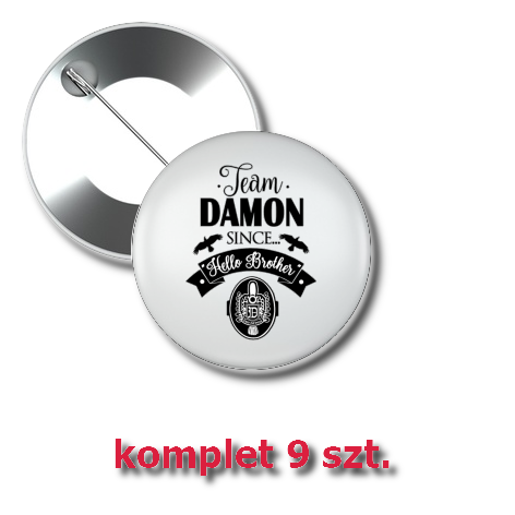 Przypinka „Team Damon”