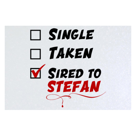 Blacha „Sired to Stefan”