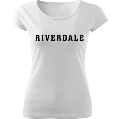 Koszulka damska fit „Riverdale Logo”
