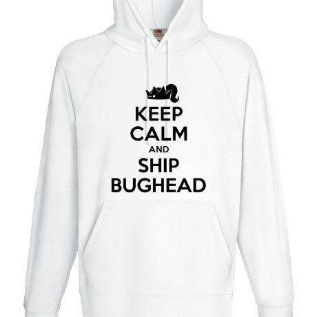 Bluza z kapturem „Keep Calm and Ship Bughead”
