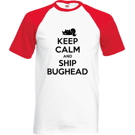 Koszulka bejsbolówka „Keep Calm and Ship Bughead”