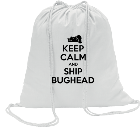 Worko-plecak „Keep Calm and Ship Bughead”