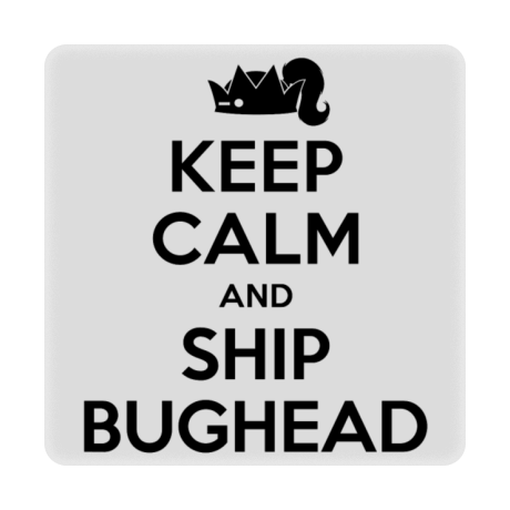 Magnes „Keep Calm and Ship Bughead”