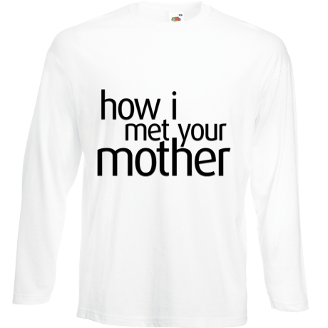 Koszulka z długim rękawem „How I Met Your Mother”