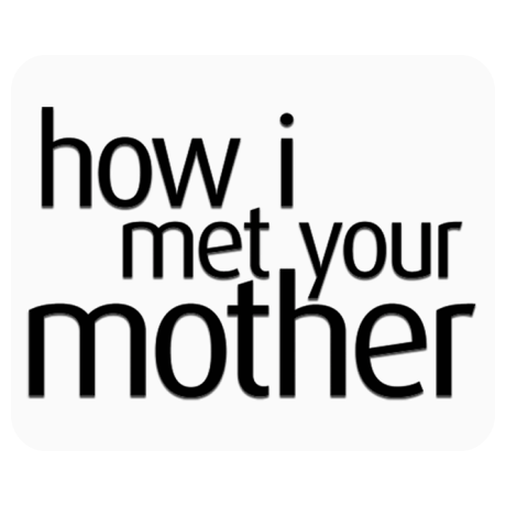 Podkładka pod mysz „How I Met Your Mother”