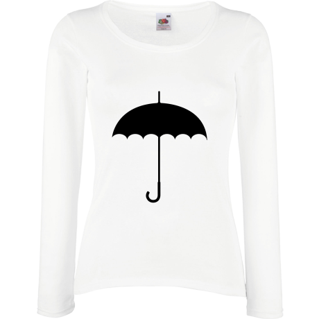 Koszulka damska z długim rękawem „Umbrella”