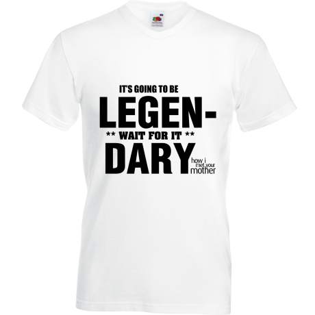 Koszulka w serek „Legendary”
