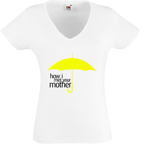 Koszulka damska w serek „HIMYM – Umbrella”