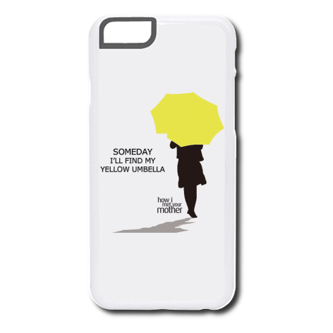 Etui na iPhone „Someday I’ll Find My Yellow Umbrella”