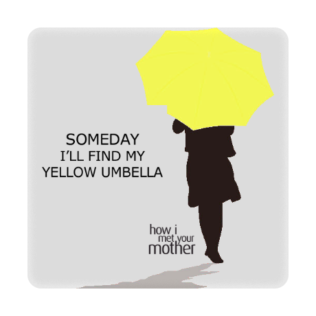 Magnes „Someday I’ll Find My Yellow Umbrella”