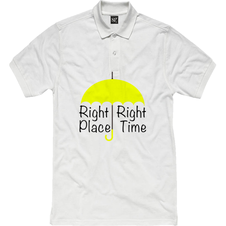 Polo damskie „Right Place Right Time”