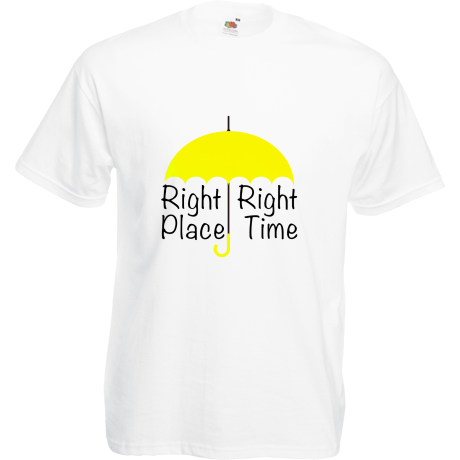 Koszulka „Right Place Right Time”