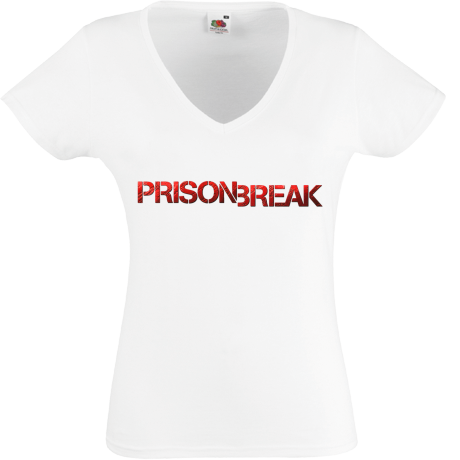 Koszulka damska w serek „Prison Break”
