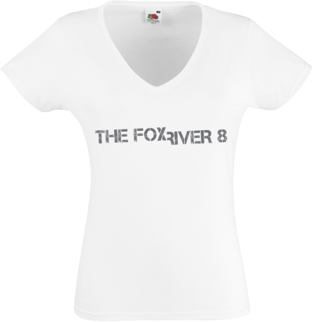 Koszulka damska w serek „The Fox River 8”