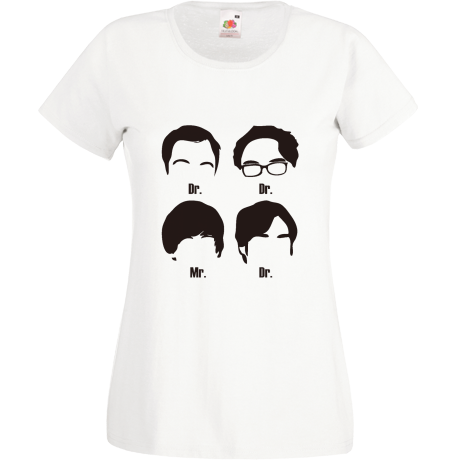 Koszulka damska „3 x Dr. & Mr.”