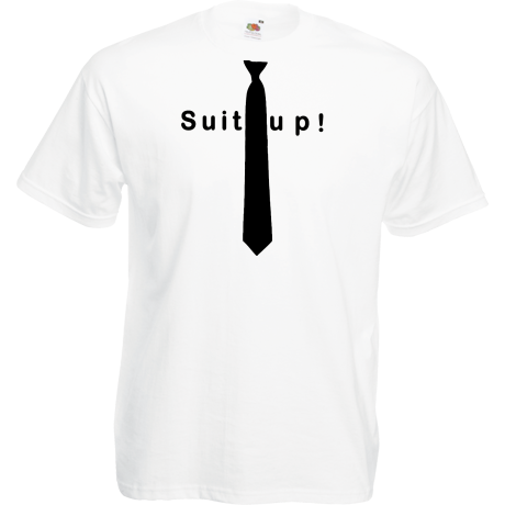 Koszulka „Suit Up!”