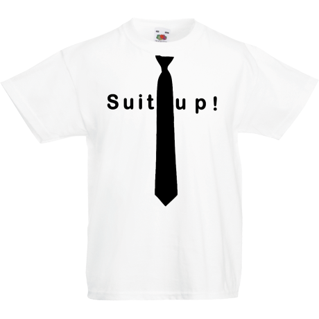 Koszulka dla malucha „Suit Up!”