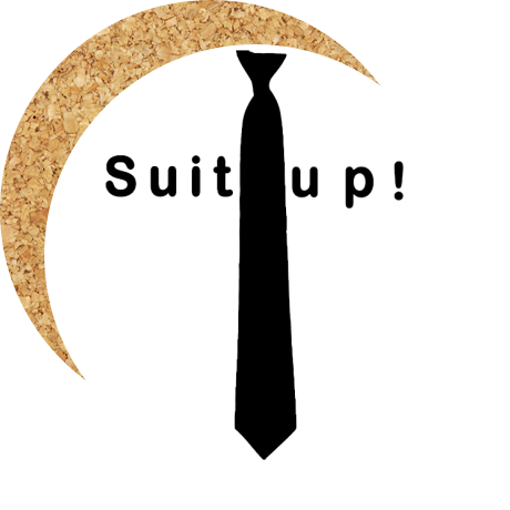 Podkładka pod kubek „Suit Up!”