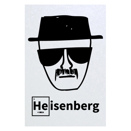 Blacha „He Heisenberg”