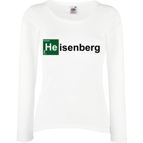 Koszulka damska z długim rękawem „Heisenberg 2”