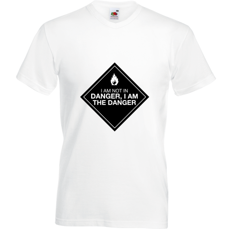 Koszulka w serek „I am the Danger”