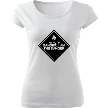 Koszulka damska fit „I am the Danger”