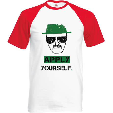 Koszulka bejsbolówka „Apply Yourself 2”